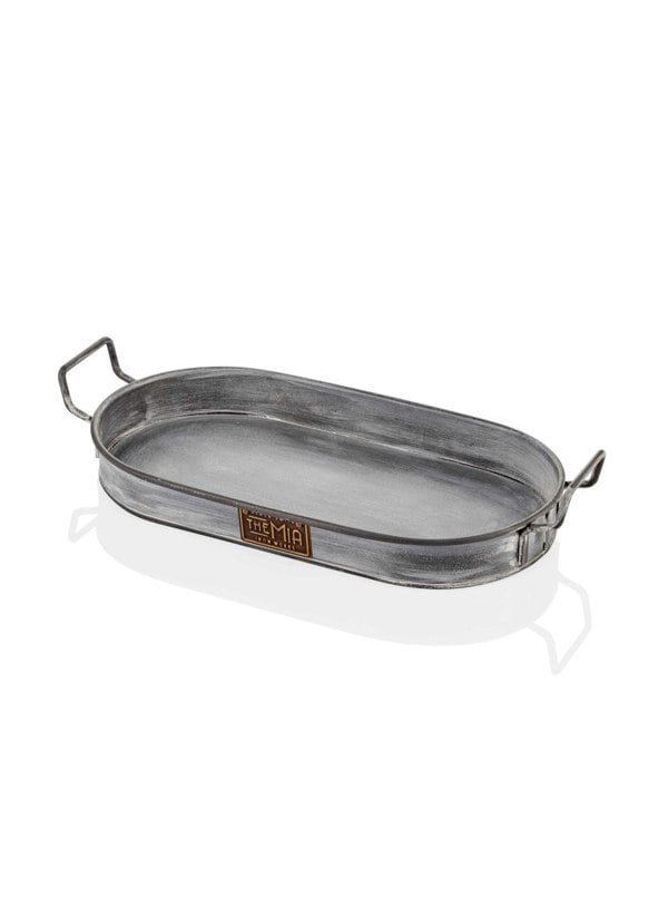 Rozi Stone Collection Oval Serving Tray