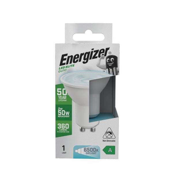 Energizer GU10 LED Bulb - White - 