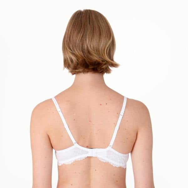 After Eden Double Boost Lace Underwired T-Shirt Bra White