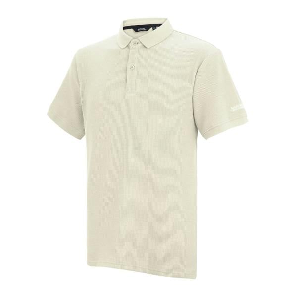 Regatta Mens Adino Polo Shirt - White Stone - 