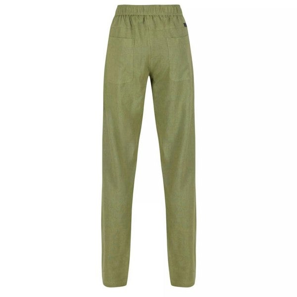 Regatta Women's Maida Linen Trousers - Green Fields