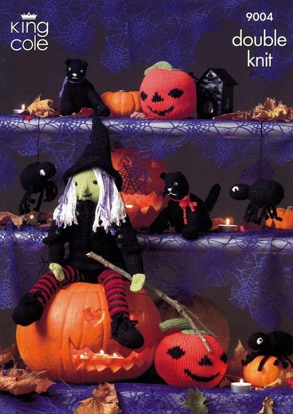 King Cole Big Value Knitting Pattern 9004, Toys - Advanced