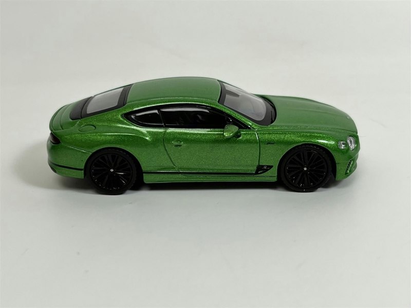 Mini GT Bentley Continental GT Speed Apple Green RHD 1:64 Scale MGT00473R