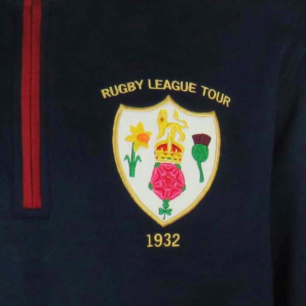 Ellis Rugby Lions Rugby League Sweatshirt 1932 Vintage Zipper
