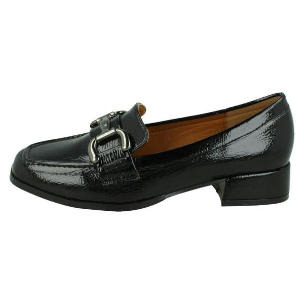 Spot On Ladies Spot On Loafers Low Heeled Shoes F90156