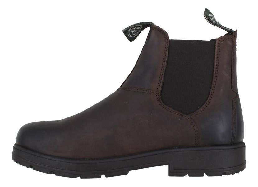 Frank James Braunston Mens Classic Pull On Dealer Chelsea Leather Ankle Boots