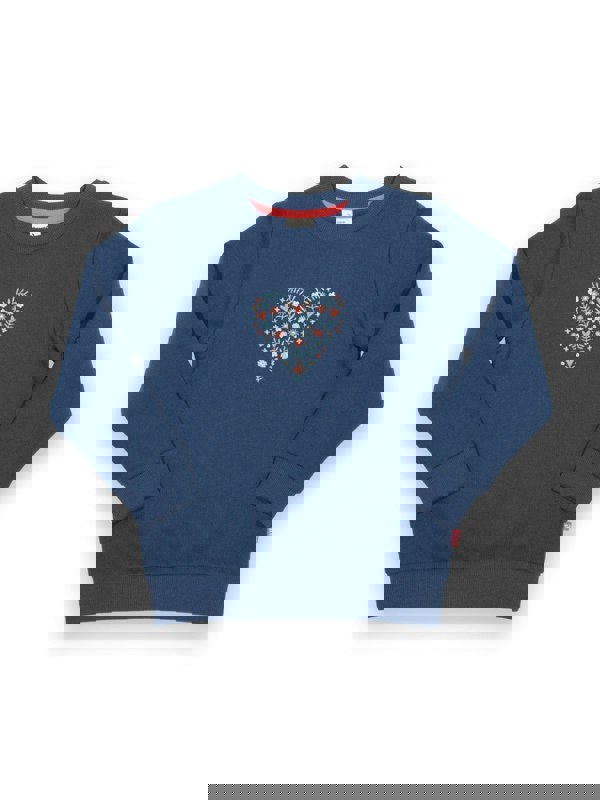 Kite Girls Organic Hygge Heart Sweatshirt