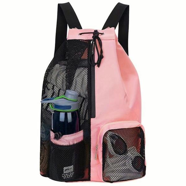 Leaper Mesh Drawstring Swim Bag