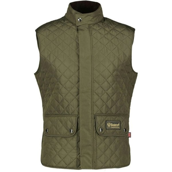 Belstaff Heritage Waistcoat Gilet Jacket - Faded Olive