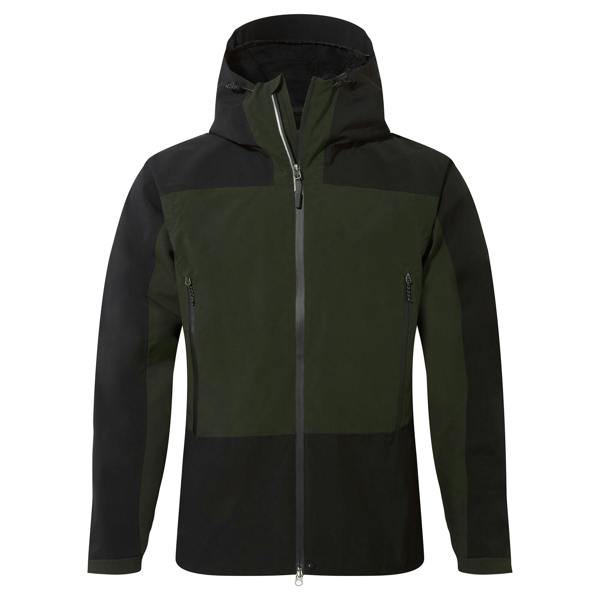 Craghoppers Mens Expert Active Jacket - Dark Cedar Green/Black - 