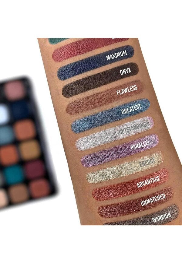 Revolution Beauty Eye Shadow Palette of 18 Shades Forever Flawless Optimum