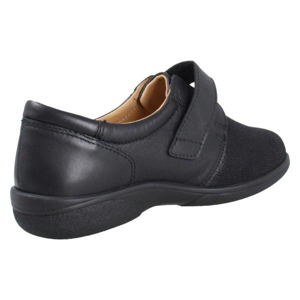DB Shoes Ladies Wide Fitting Hook and Loop DB Shoes Petula