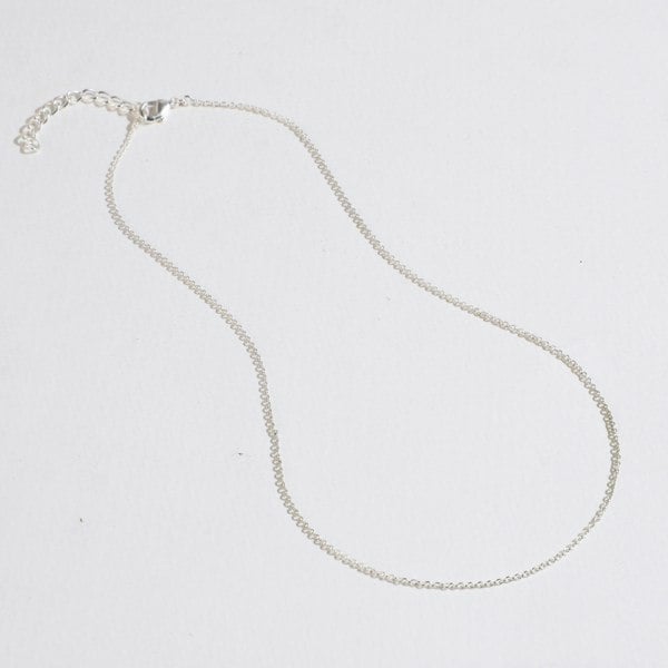 Fine Chain Necklace  Silver - Lila Rasa