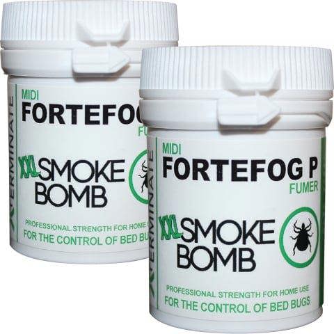 Xterminate XXL Smoke Bomb Insect Killer Fogger Fumer for Bed Bugs - 8 Pack
