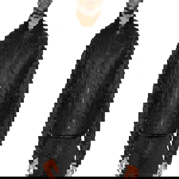 Diesel Motor Cross Style Black Jacket