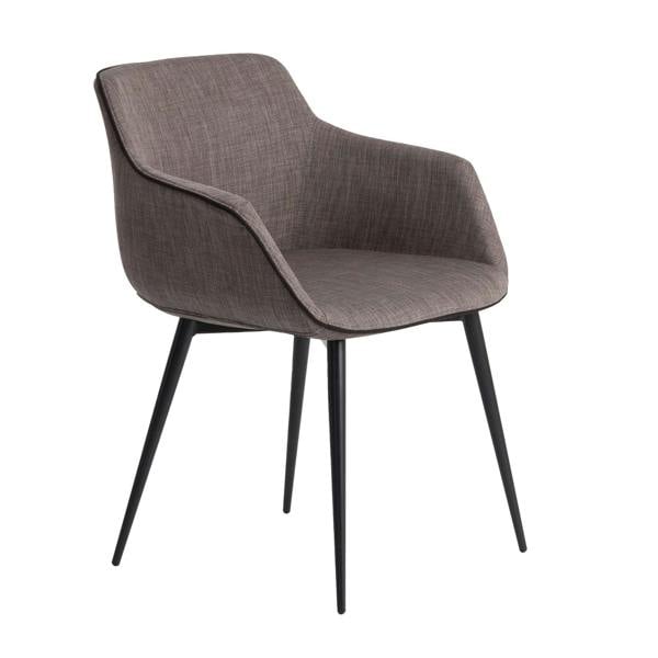 Angel Cerdá Dark Grey Fabric Chair 4005