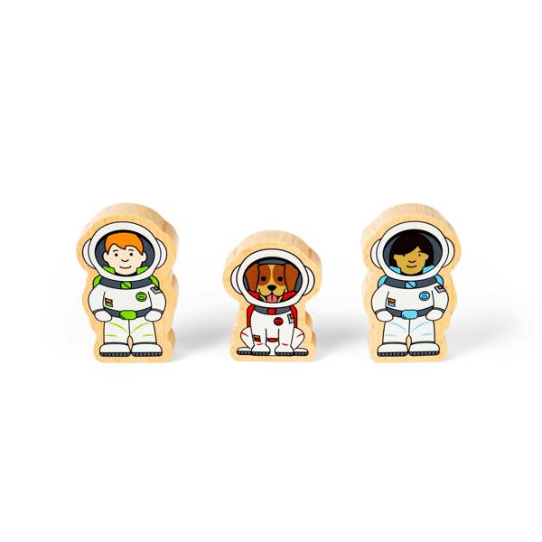 Bigjigs Rail Space Train Set - 40 Pieces