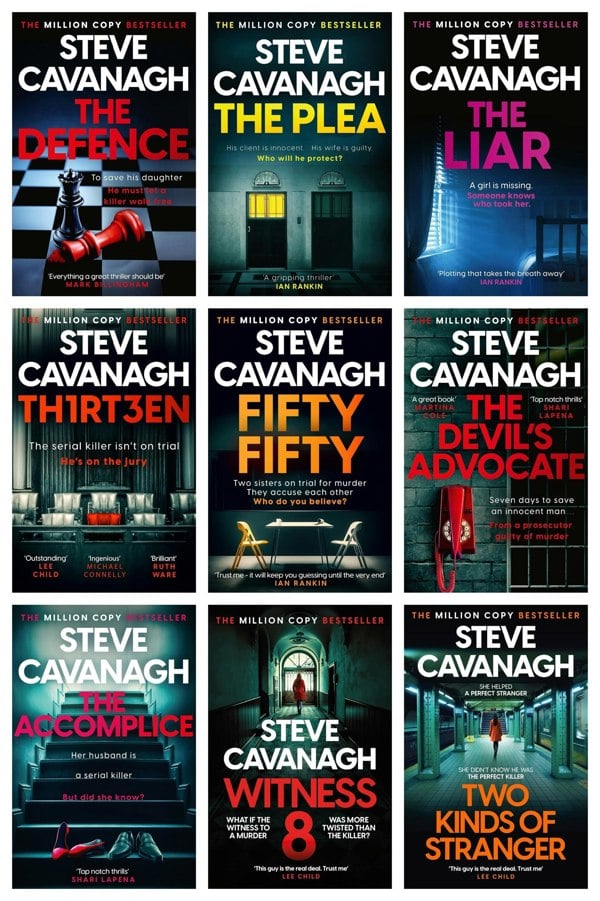 Eddie Flynn Series 9 Books Collection Set By Steve Cavanagh (Books 1-9)