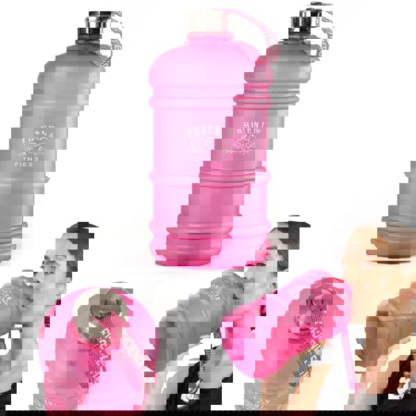 Phoenix Fitness 2L Drinks Hydration Water Bottle - Pink