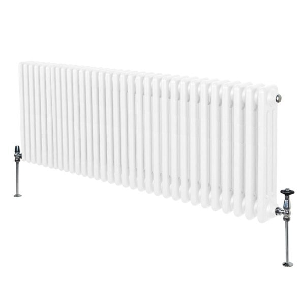 Monstershop Traditional 3 Column Radiator - 600 x 1462mm - White