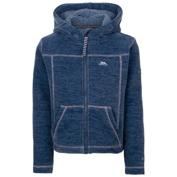 Trespass Girls Cossie Fleece Jacket - Denim Blue