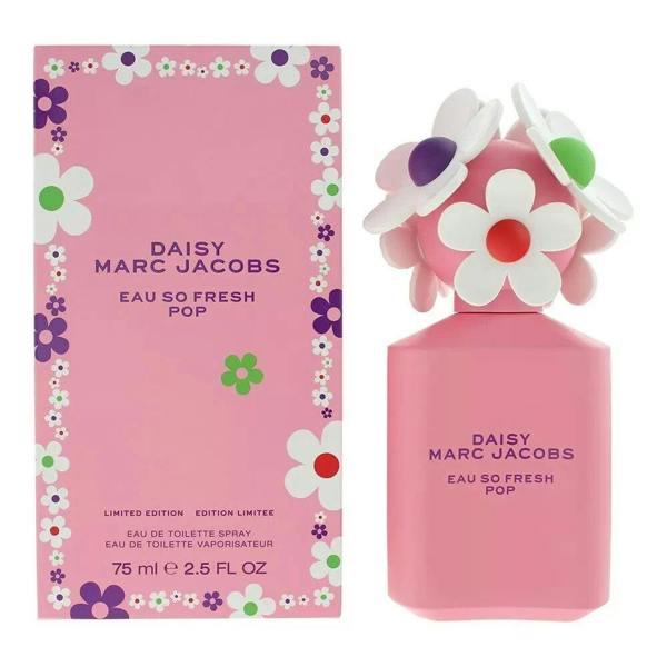 Marc Jacobs Daisy Eau So Fresh Pop Limited Edition 75ml Eau De Toilette EDT Spray For Her