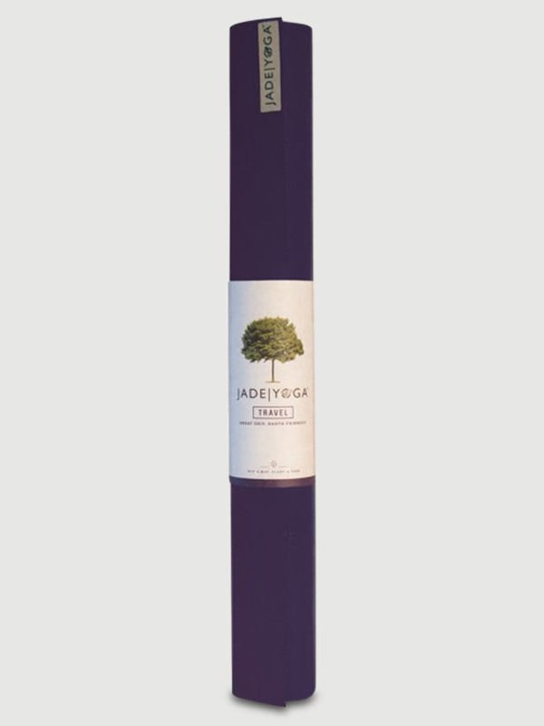 Jade Yoga Travel Mat - 68" - Purple