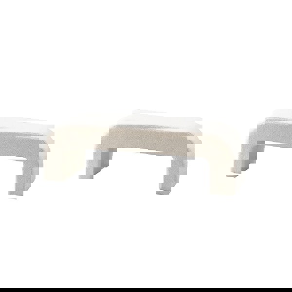 Maxine Boucle Bench, White Boucle-Rit Concept-Rit Concept