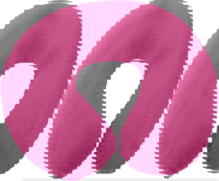 Aidapt Memory Foam Neck Cushion Hot Pink