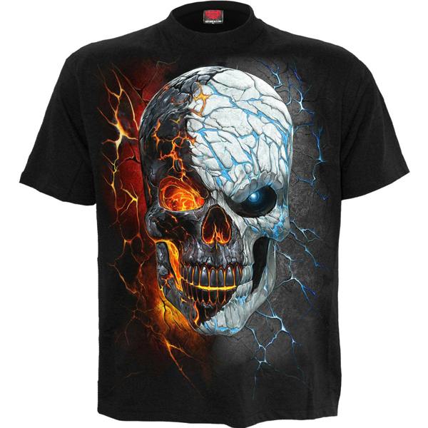 Spiral Direct DIVIDED SOUL - T-Shirt Black