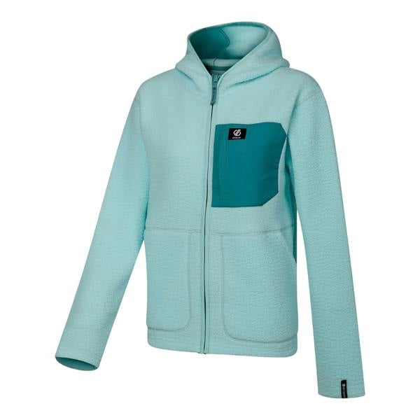 Dare 2B Womens/Ladies Firn Borg Hooded Fleece - Water Ballet - 