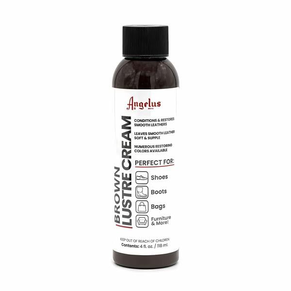 Angelus Lustre Cream - Water-Based Leather Conditioner and Polish 4oz