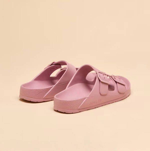 Joules SUNSEEKER Womens Sliders Pink