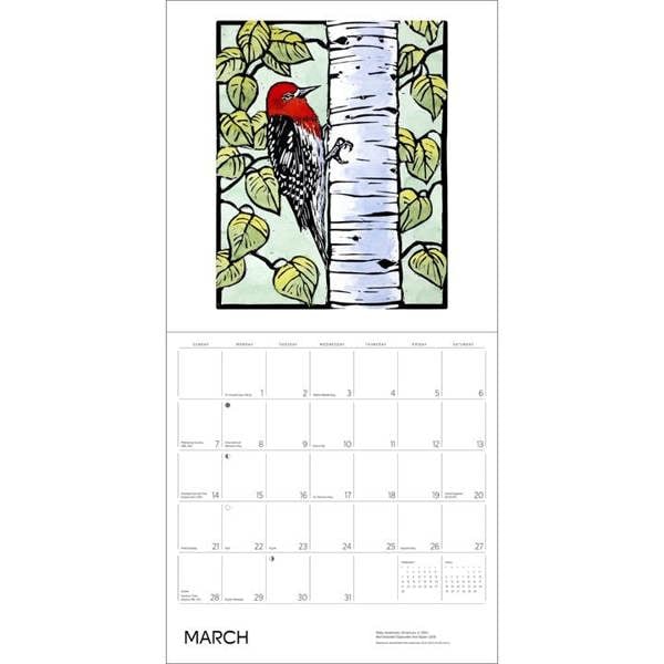 Molly Hashimoto, Birds Calendar 2027, Wall Calendars, Month To View, Art, Gift