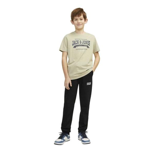 Jack And Jones Boys Gordon Regular Joggers - Black - 