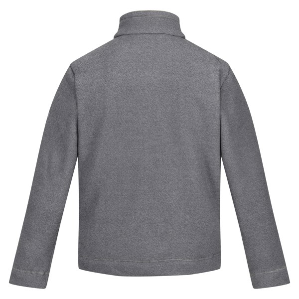 Regatta Mens Garrian II Full Zip Fleece Jacket - Storm Grey/Black