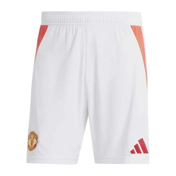 Adidas Unisex Adult Manchester United FC Football Shorts - White - 