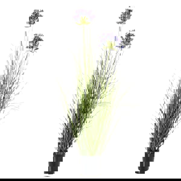 Hill Interiors Agapanthus Artificial Potted Plant - Blue/Green - 