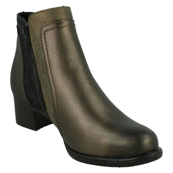 Remonte Ladies Remonte Dual Zip Ankle Boots R52172