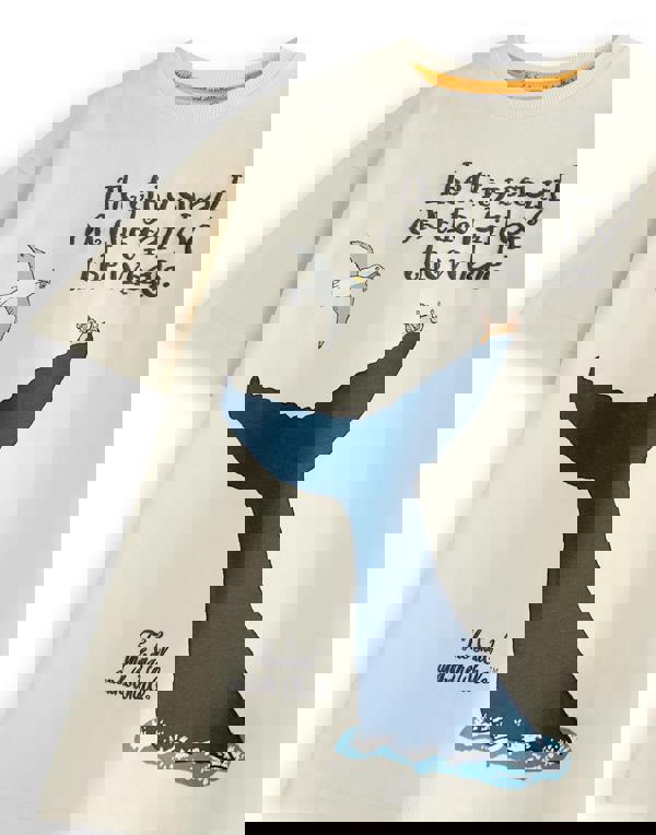 Gruffalo & Friends Unisex Kids Beige The Snail & The Whale Short Sleeved T-Shirt