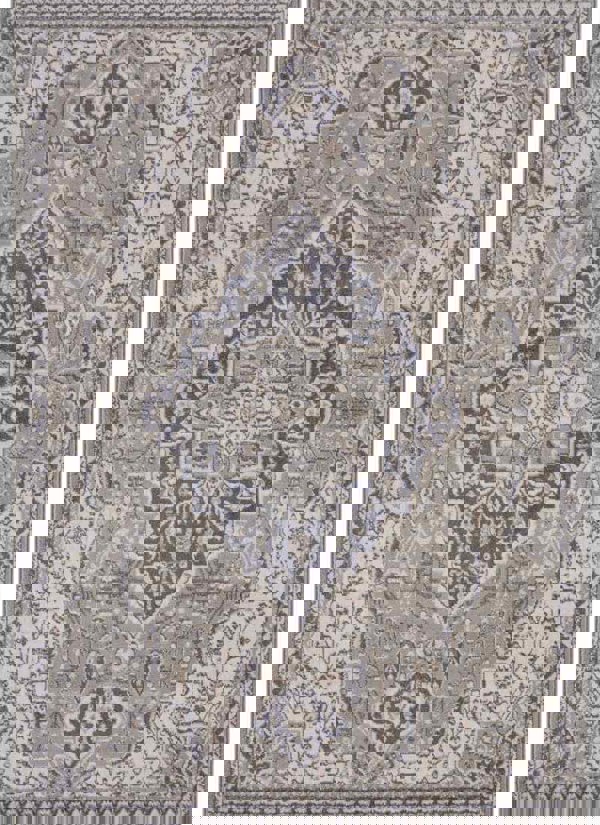 The Rugs Terrain Designer Shortpile Rug – Medallion Design