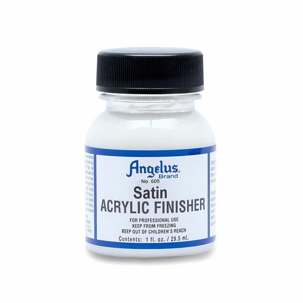 Angelus 605 Satin Finisher - Low-Lustre Sealer for Leather Goods