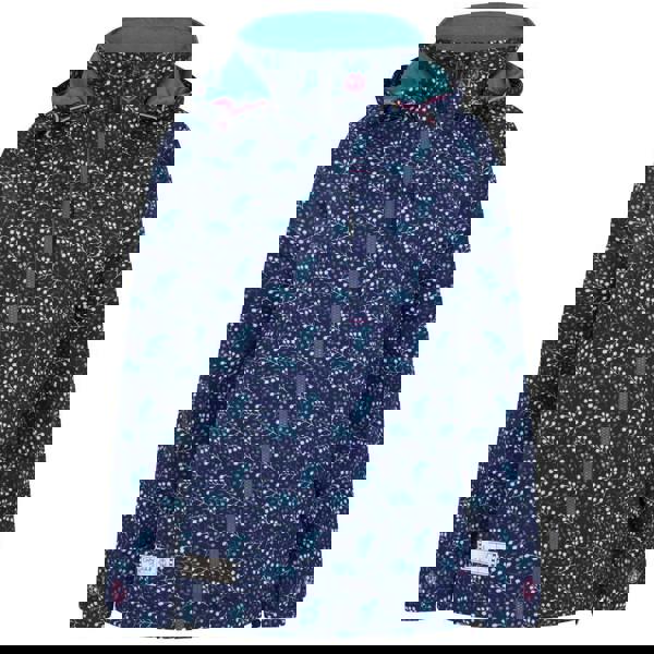 Lazy Jacks Women's Bud Waterproof Jacket - Navy / Green