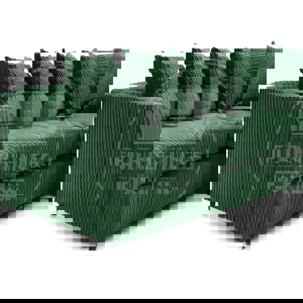 Ferguson Full Jumbo Cord Corner Sofa - 6