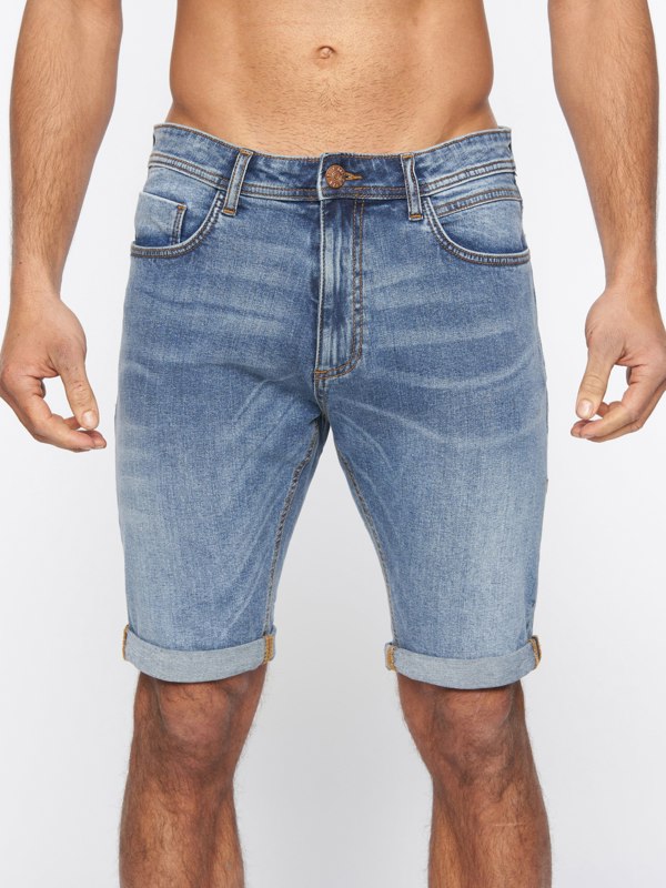 Duck and Cover Zeki Shorts Stone Wash