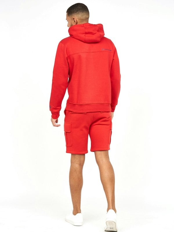 Duck and Cover Bidwell Hoodie - Red