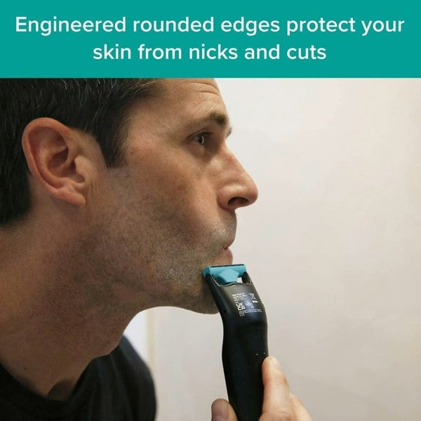 TanoShave with Dual Blade Razor Technology Unisex Electric Groomer Black