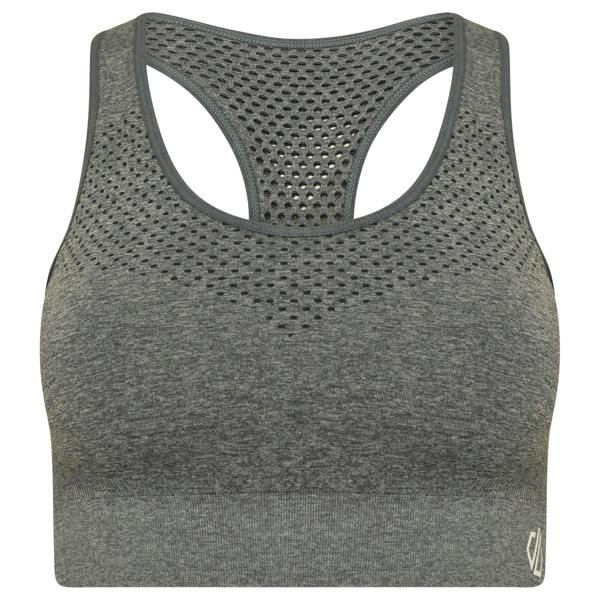 Dare 2B Womens/Ladies Dont Sweat It II Sports Bra - Ebony Grey - 