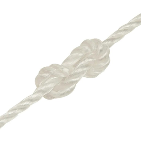 Berkfield Work Rope White 8 mm 50 m Polypropylene