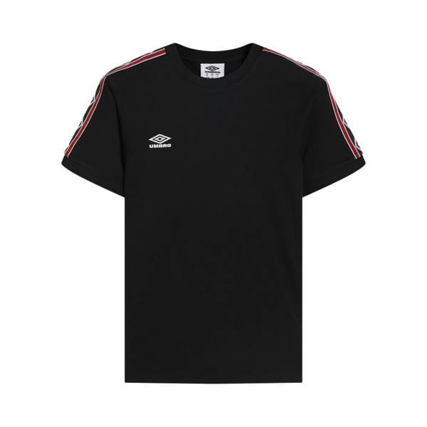 Umbro Mens Taped T-Shirt - Black